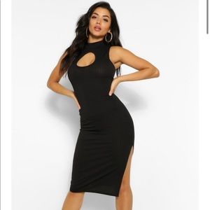 NWT boohoo midi dress